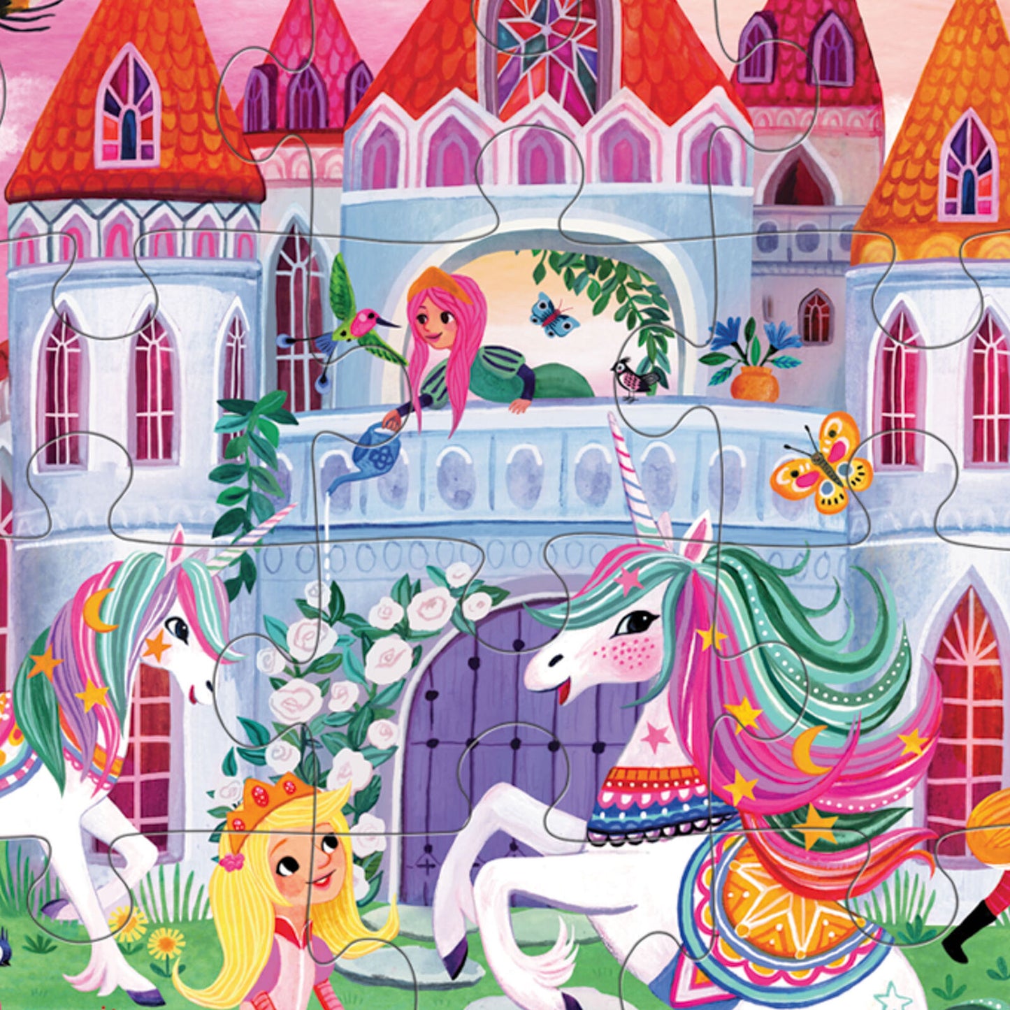 Crocodile Creek - Classic Floor Puzzle - Unicorn Castle | 36 Piece