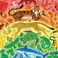 Crocodile Creek - Rainbow Puzzle - Animals | 100 Piece