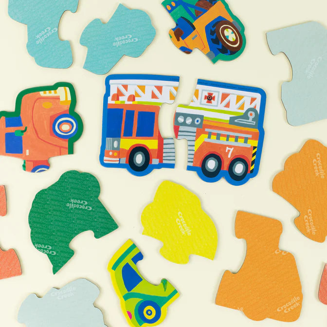 Crocodile Creek - Let’s Begin Puzzle - Vehicles