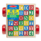 Melissa & Doug ABC 1, 2, 3 Wooden Block Cart