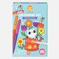 Tiger Tribe Colour Change Colouring Set - Garden Friends