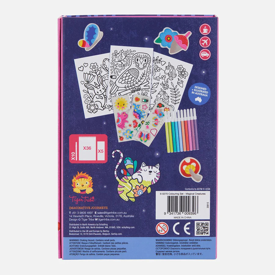 Tiger Tribe Colouring Set - Magical Creatures