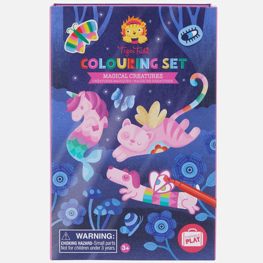 Tiger Tribe Colouring Set - Magical Creatures