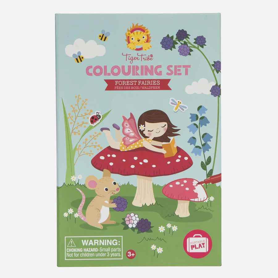 Tiger Tribe Colouring Set - Forest Fairies