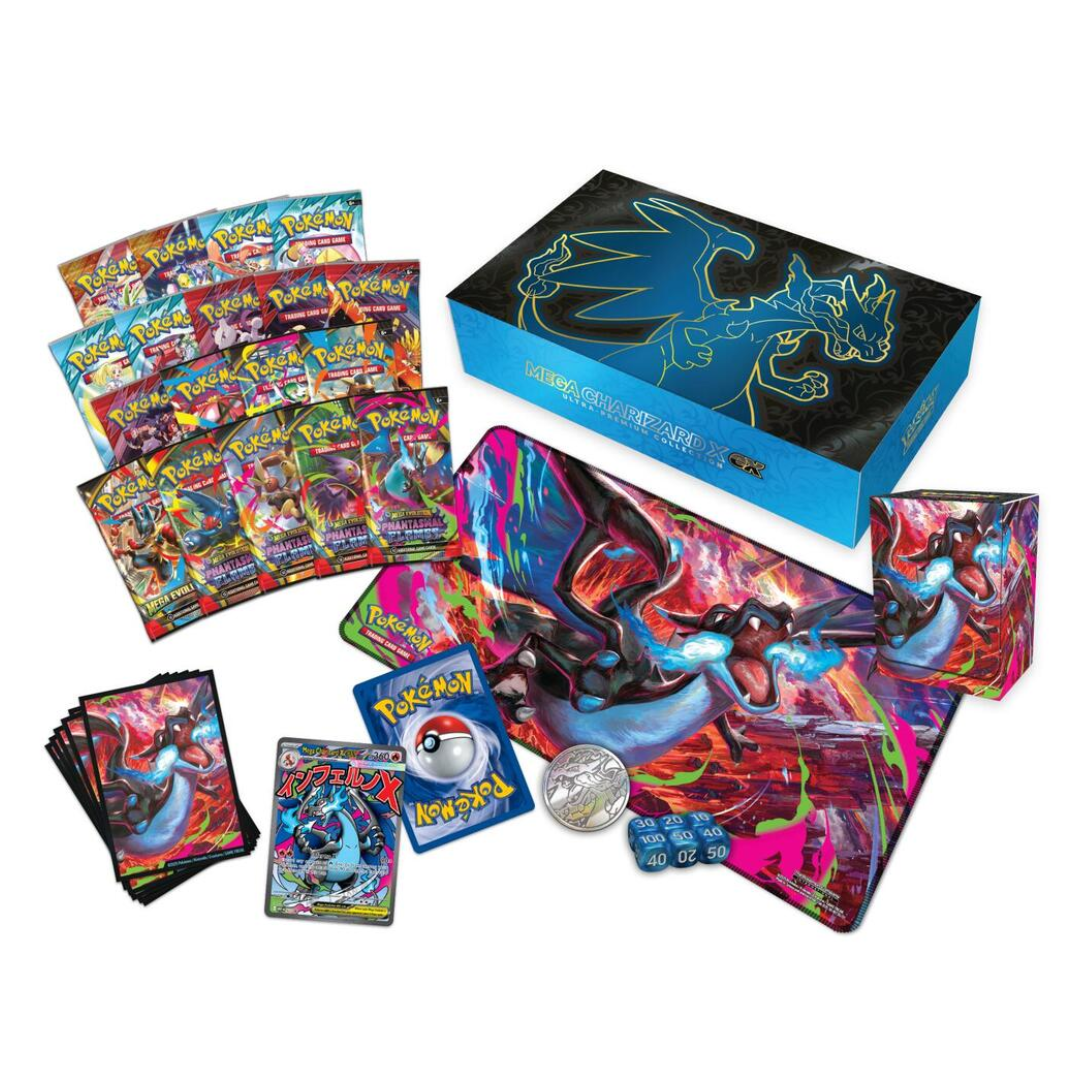 Pokemon TCG: Mega Charizard X ex Ultra Premium Collection