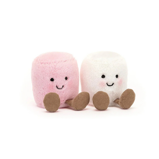 Jellycat Amusables - Pink and White Marshmallows