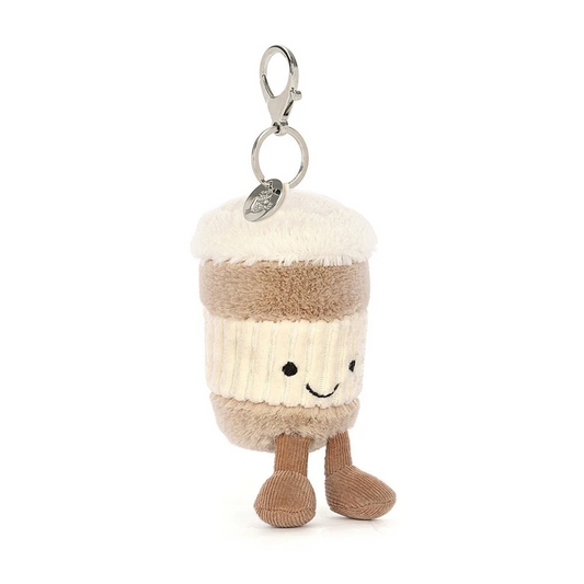 Jellycat Amusables - Coffee-To-Go Bag Charm