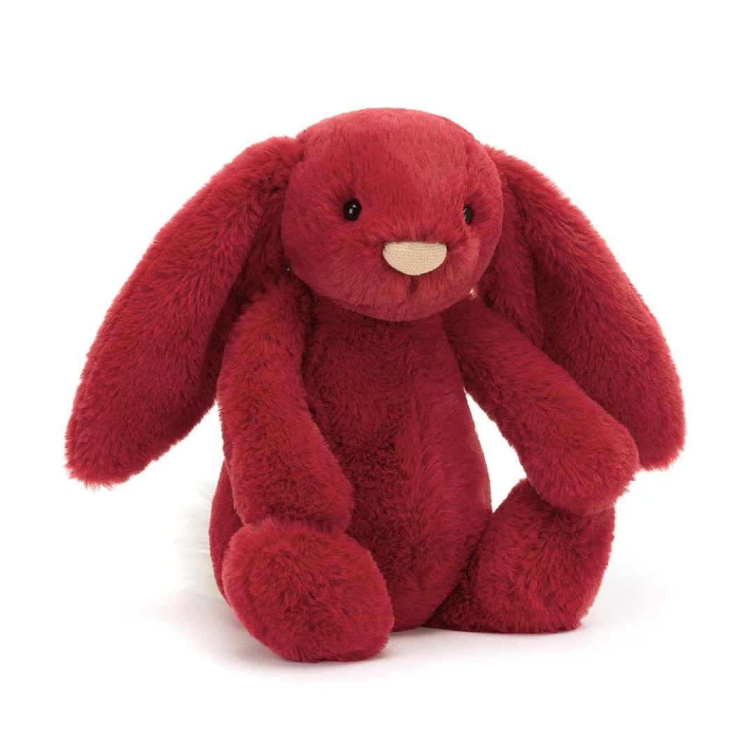 Jellycat Bashful - Luxe Bunny Scarlett Original