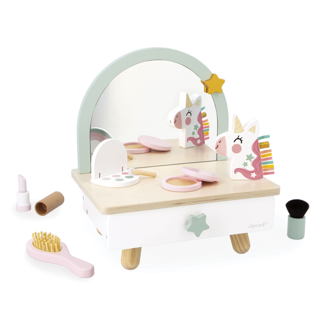 Janod - Unicorn Small Dressing Table