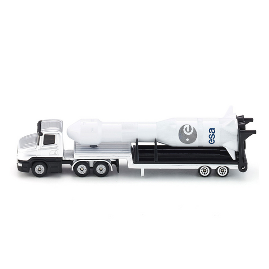 Siku Truck Low Loader with Rocket