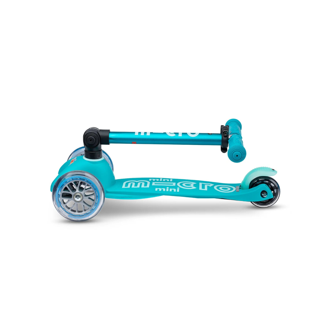 Micro Scooter Mini Deluxe Foldable Aqua