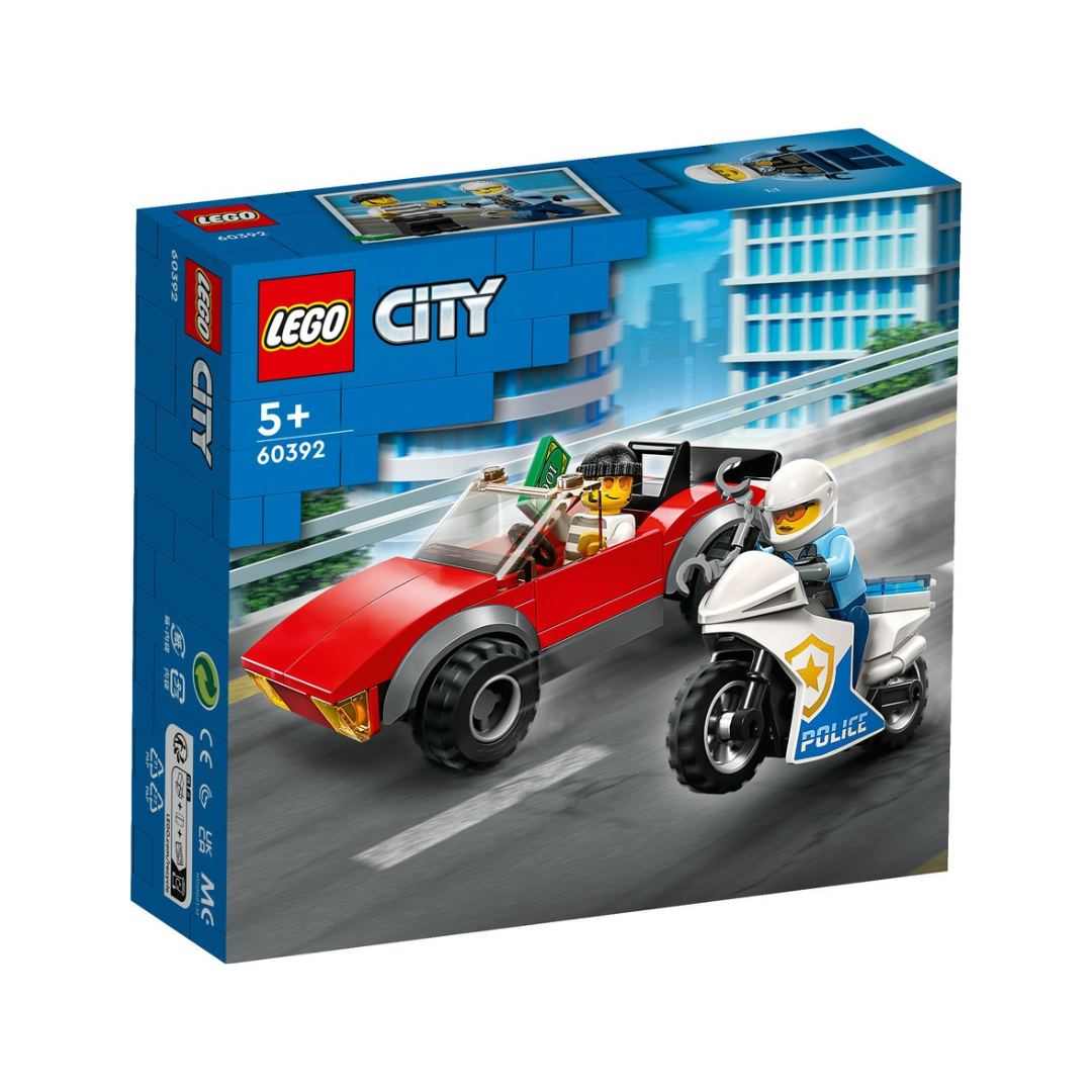LEGO City Police Bike Car Chase 60392