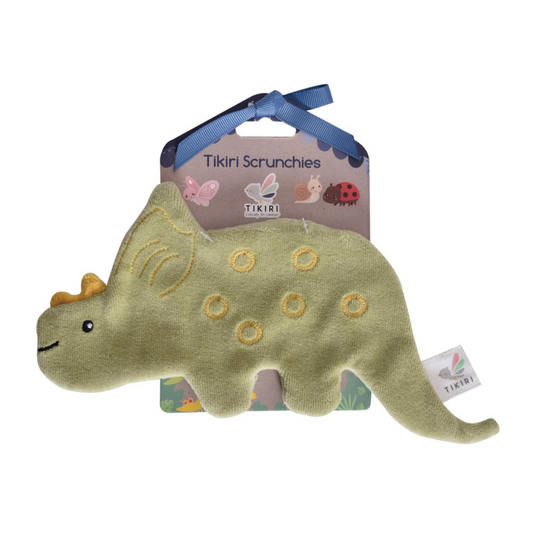 Tikiri Triceratops Scrunchie