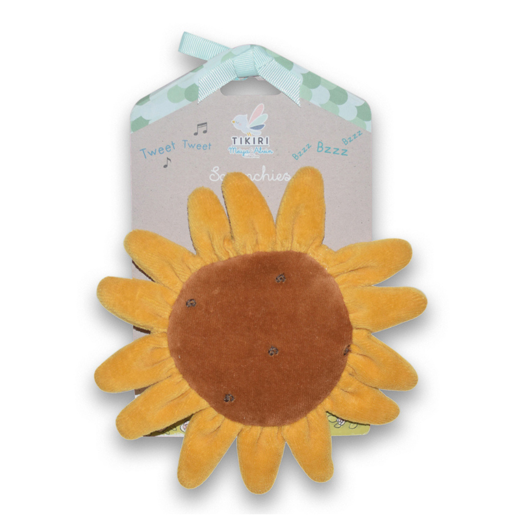 Tikiri Sun Flower Scrunchie