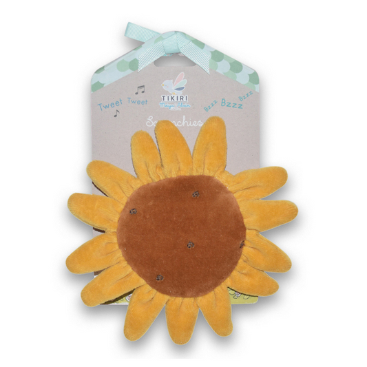 Tikiri Sun Flower Scrunchie