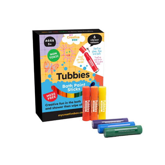 My Creative Box - Tubbies Bath Paint Sticks | Set of 6