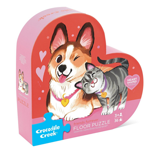 Crocodile Creek - Classic Floor Puzzle - Friend Fur-Ever | 36 Piece