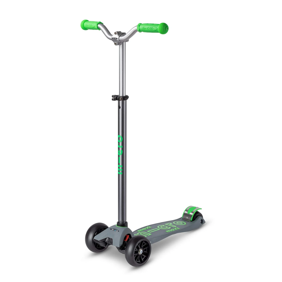 Micro Scooter Maxi Deluxe Pro Grey/Green Scooter