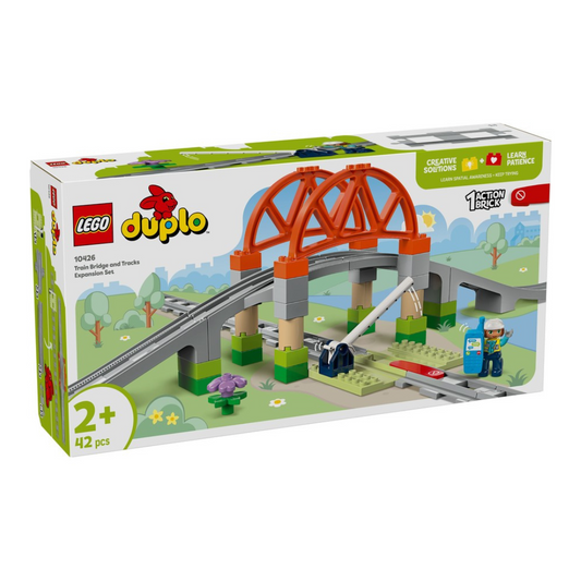 DUPLO by LEGO Train Bridge and Tracks Expansion Set 10426