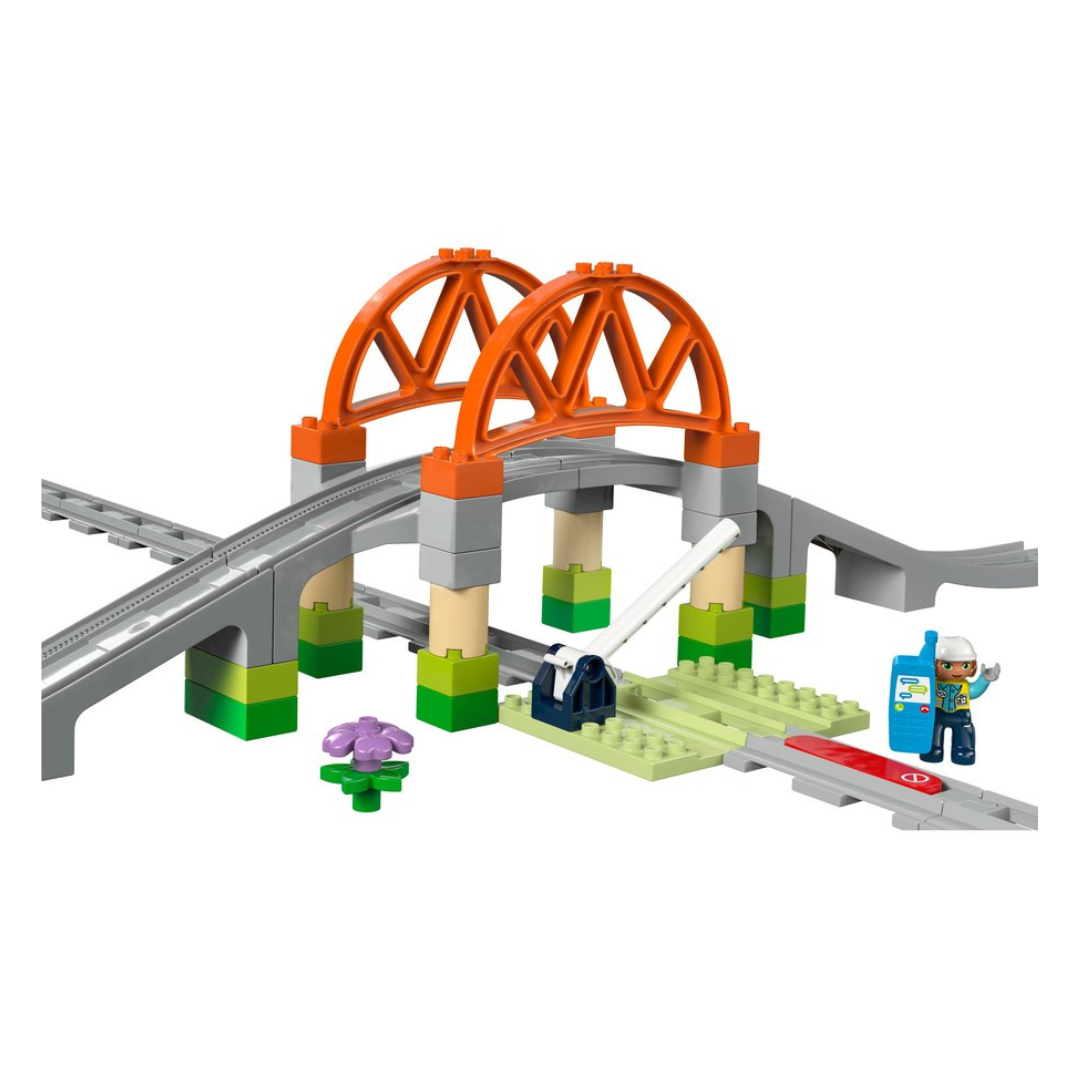 DUPLO by LEGO Train Bridge and Tracks Expansion Set 10426