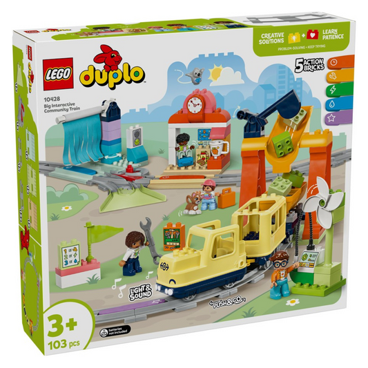 DUPLO by LEGO Big Interactive Community Train 10428