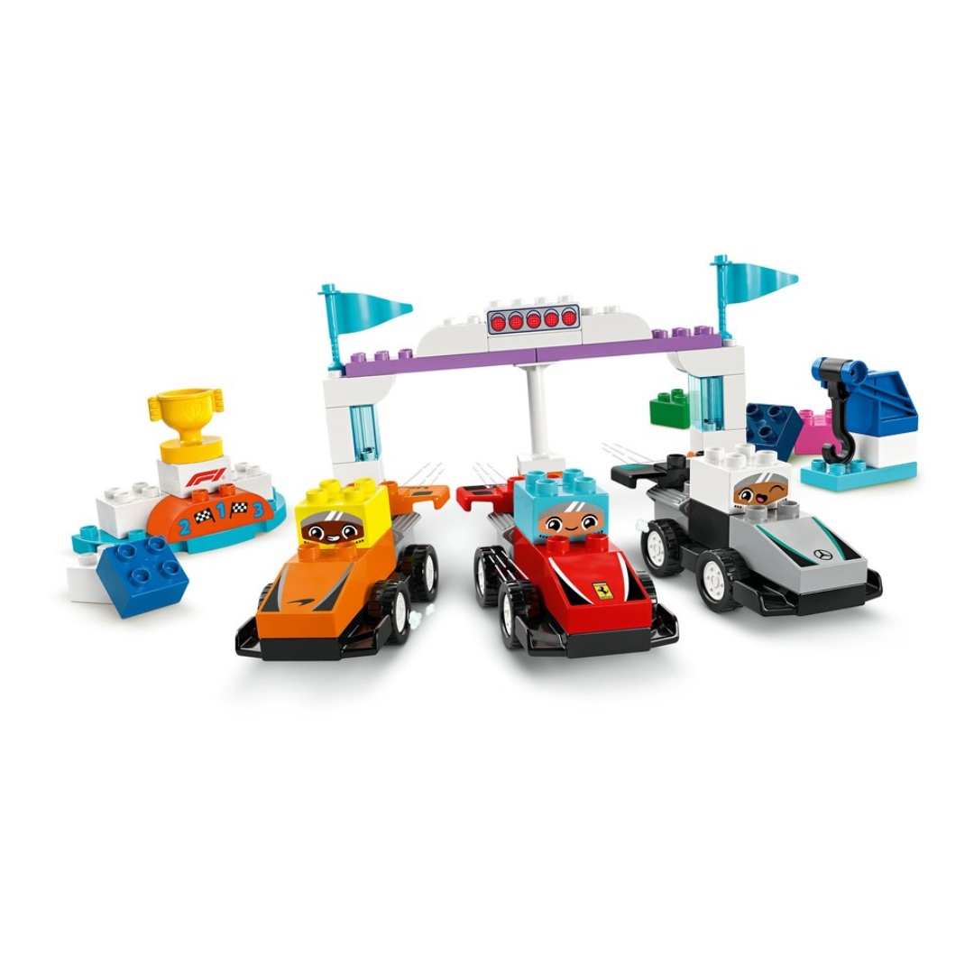 DUPLO by LEGO F1 Team Race Cars & Drivers 10445