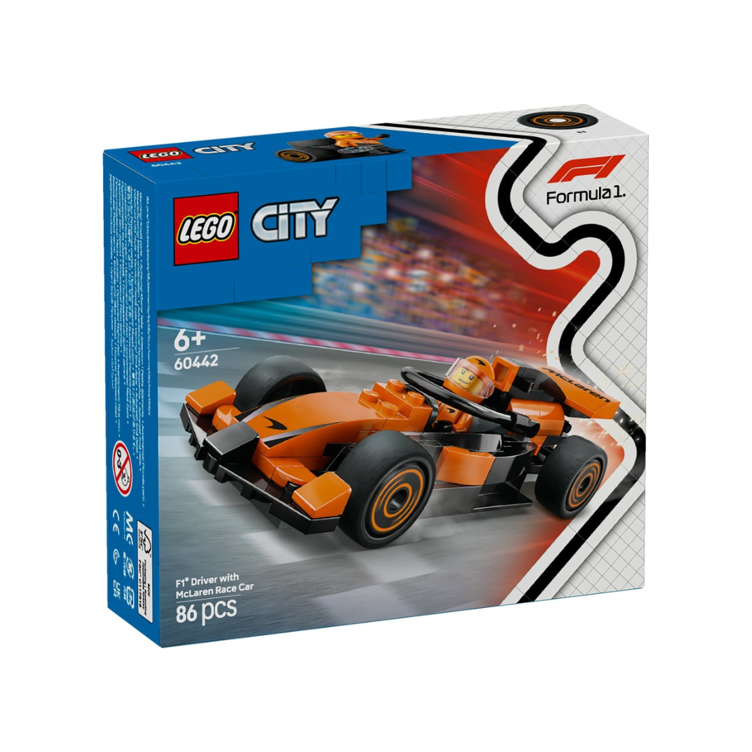 LEGO City F1 Driver with McLaren Race Car 60442