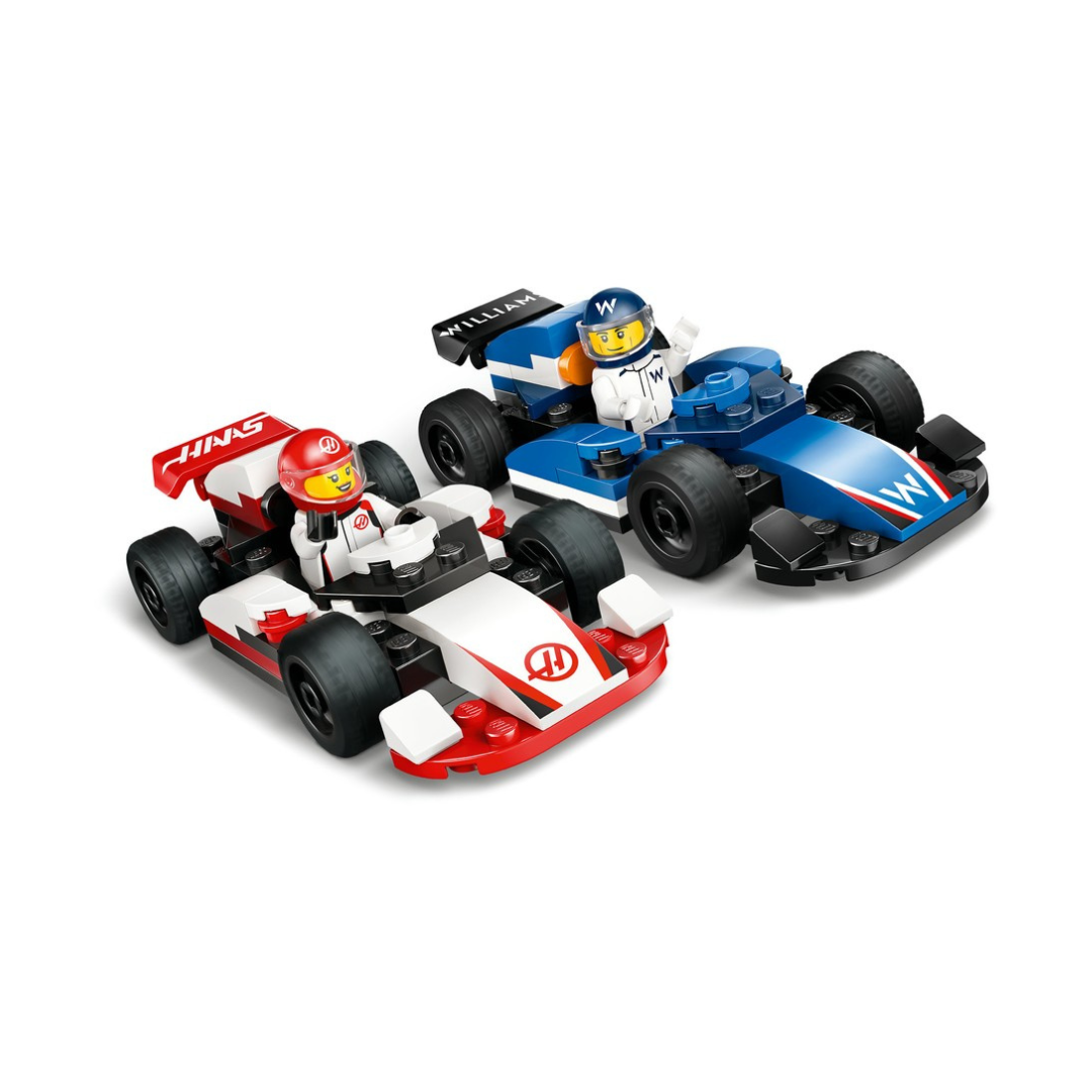 LEGO City F1 Williams Racing & Haas F1 Race Cars 60464