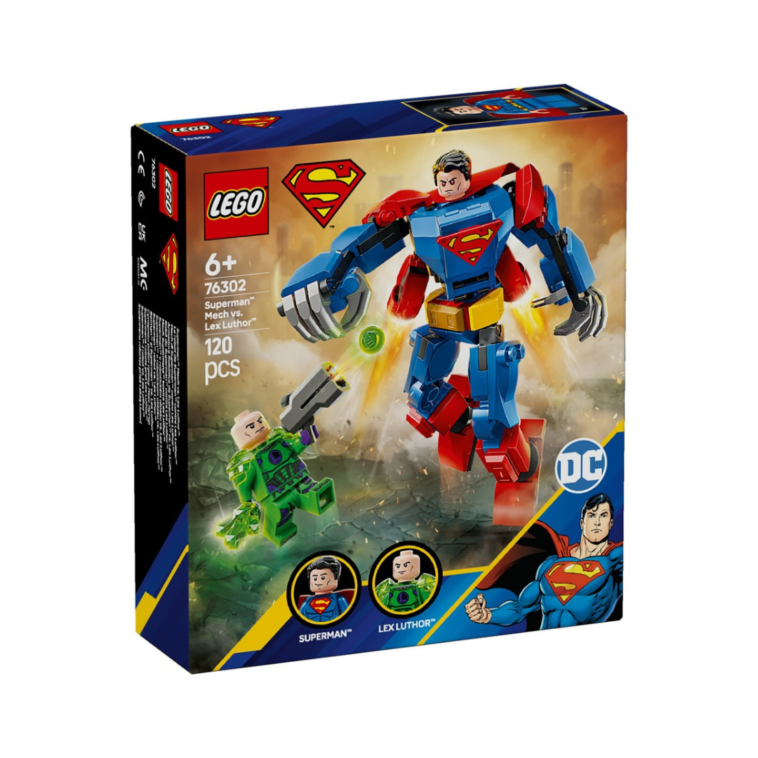 LEGO Super Heroes DC Superman Mech vs. Lex Luthor 76302
