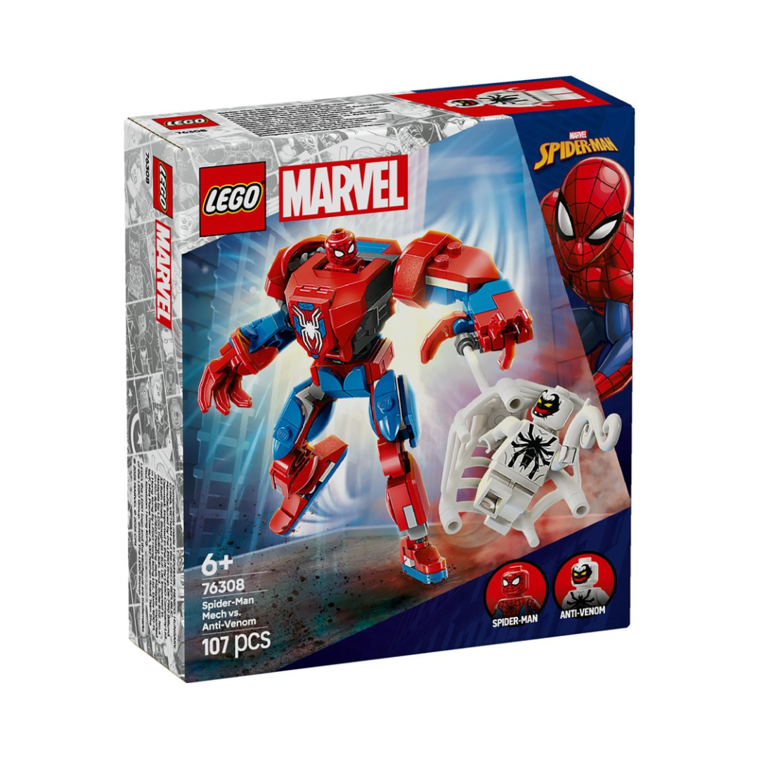 LEGO Super Heroes Marvel Spider-Man Mech vs. Anti-Venom 76308