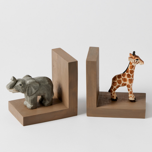 Nordic Kids - Safari Bookends Set of 2