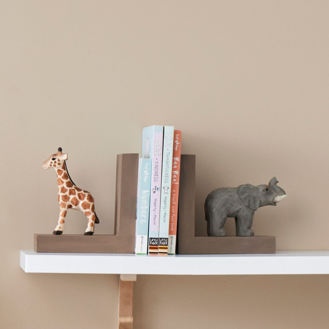 Nordic Kids - Safari Bookends Set of 2
