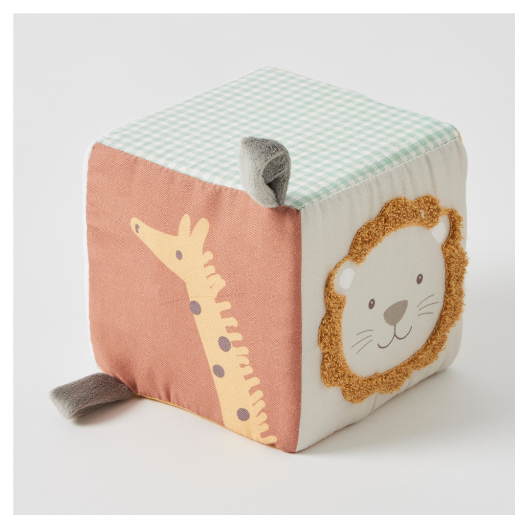 Jiggle & Giggle - Plush Safari Block