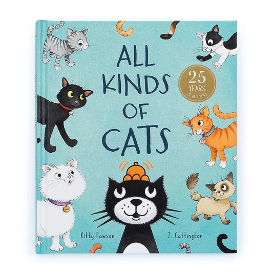 Jellycat All Kinds Of Cats Book