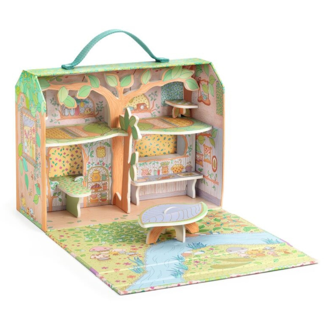Djeco Sylvia & Fox's House In The Forest