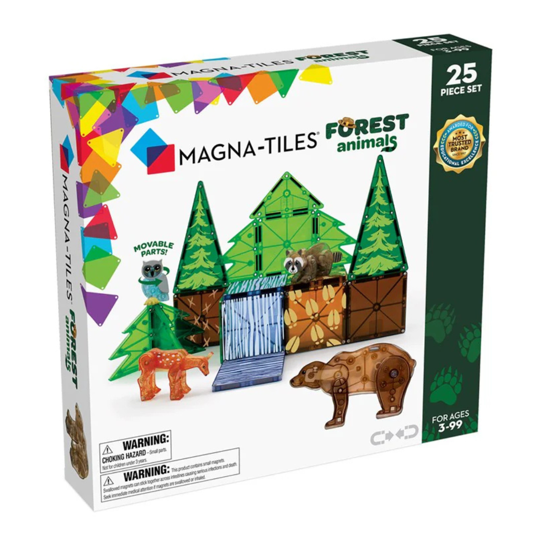 Magna-Tiles Forest Animals - 25 Piece Set