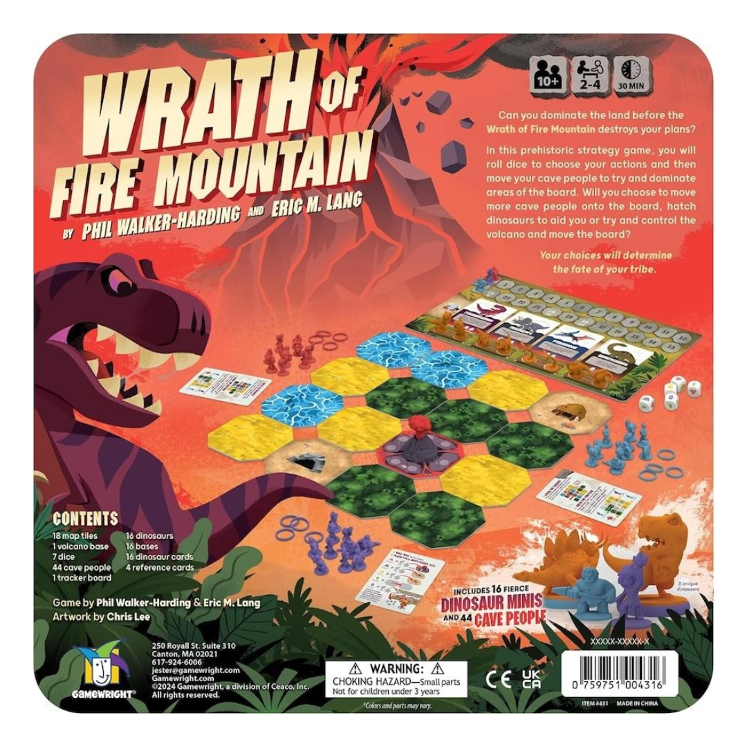 Gamewright - Wrath of Fire Mountain Game