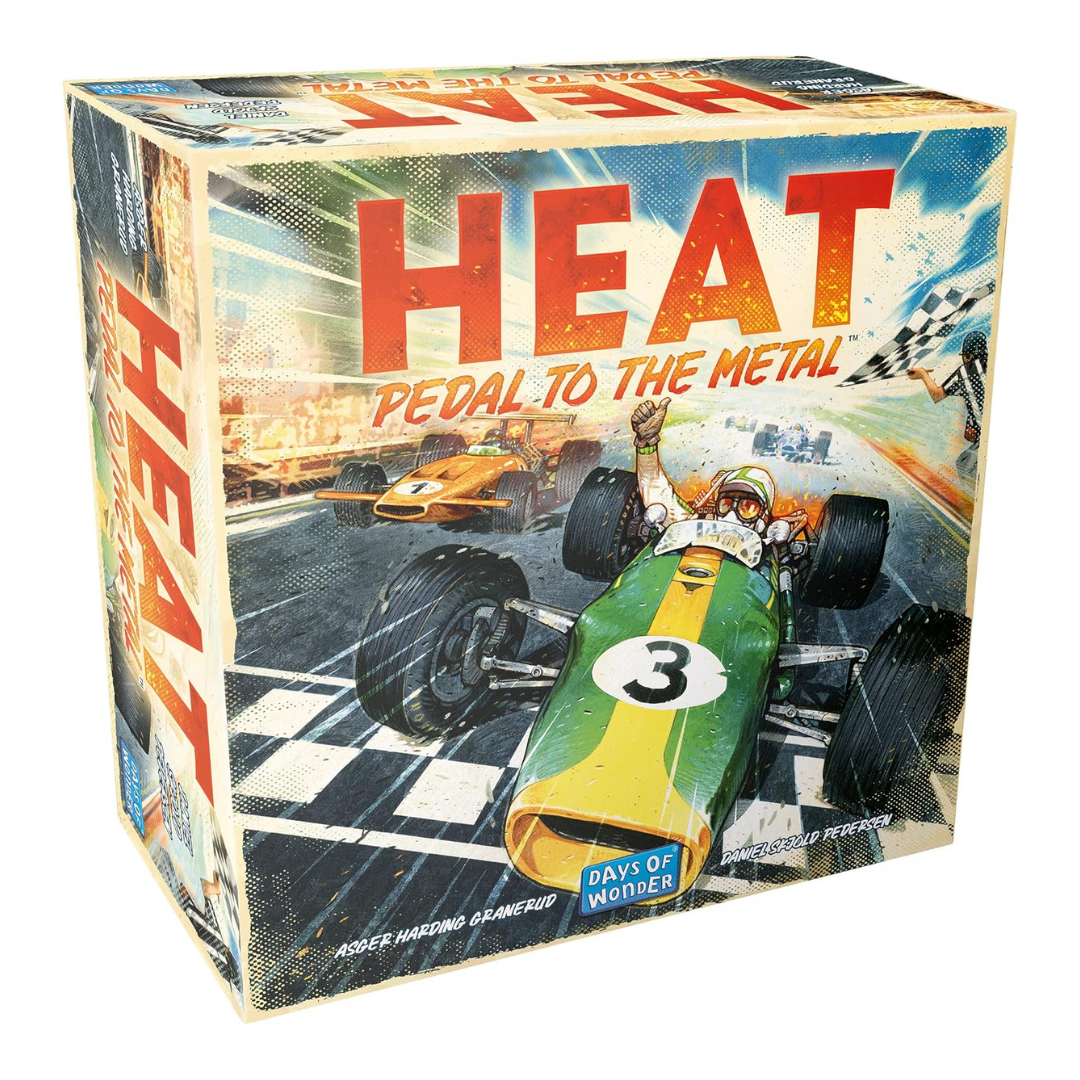 Heat Pedal To The Metal Board Game