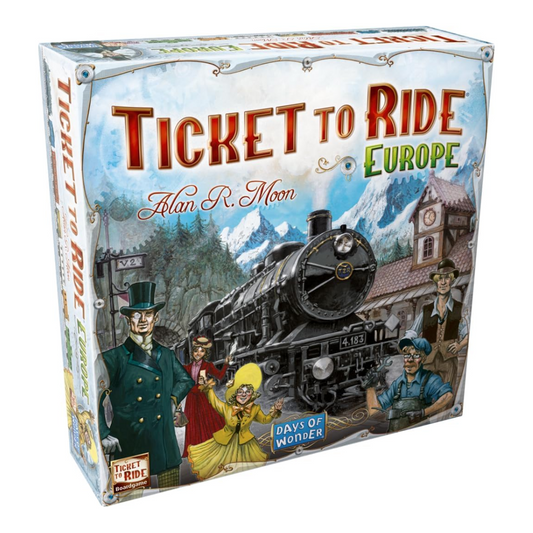 Ticket to Ride Europe Board Game