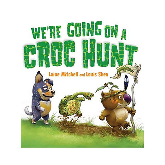 We're Going on a Croc Hunt Book