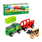 BRIO Farm Battery Train