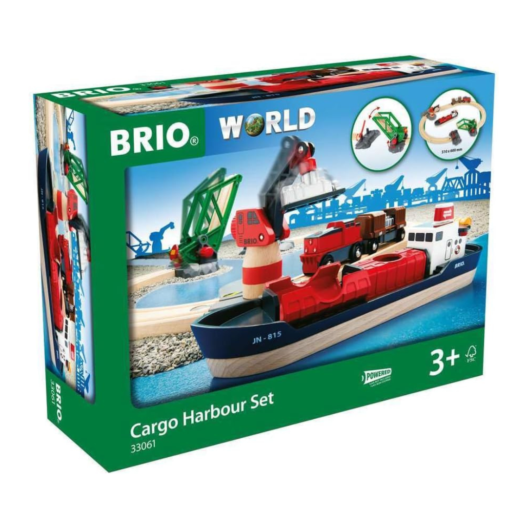 BRIO Cargo Harbour Set