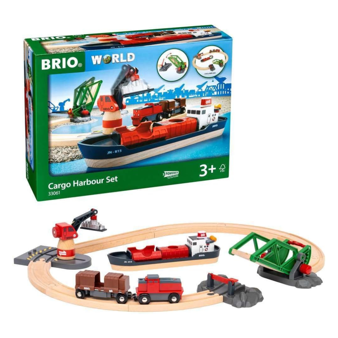 BRIO Cargo Harbour Set