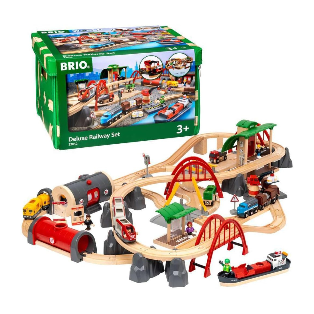 BRIO Deluxe Railway Set 87 Pieces
