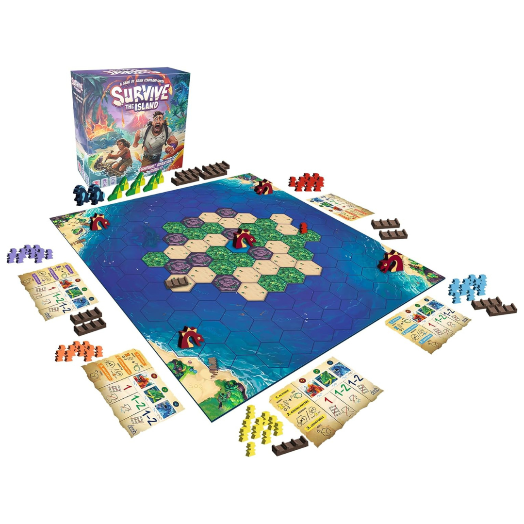 Survive The Island Board Game