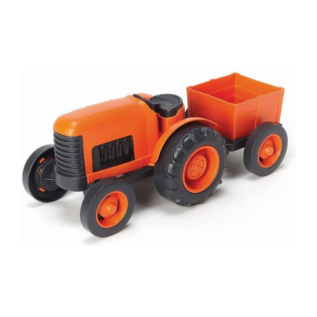 Green Toys - Orange Tractor