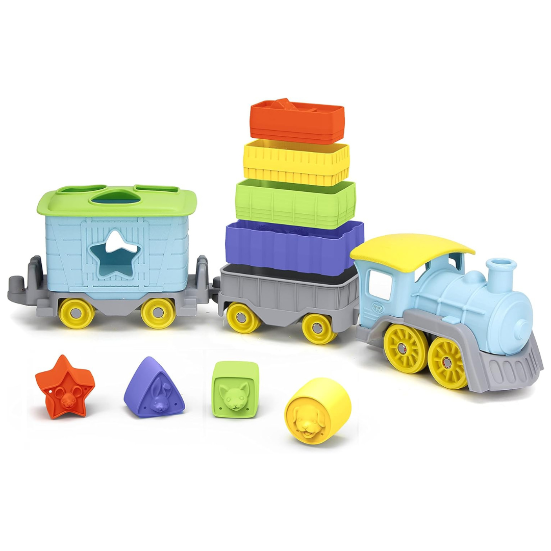 Green Toys - Stack & Sort Train