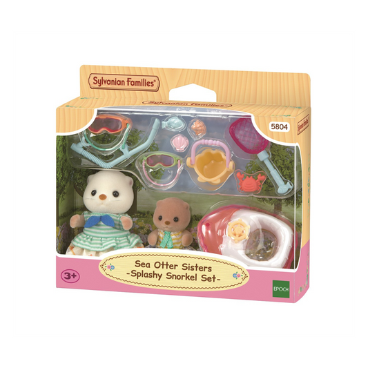 Sylvanian Families - Sea Otter Sisters - Splashy Snorkel Set