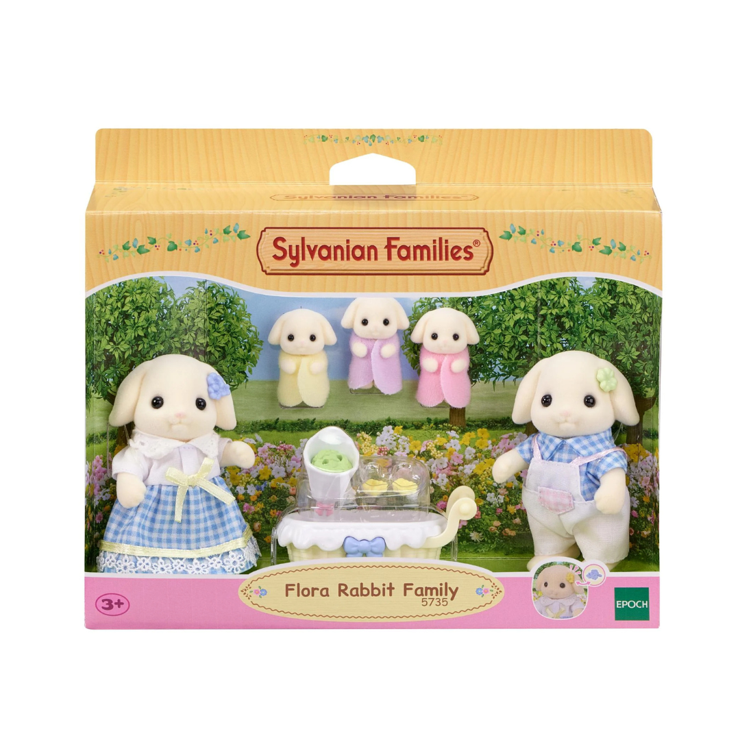 Sylvanian Families - Flora Rabbit Family