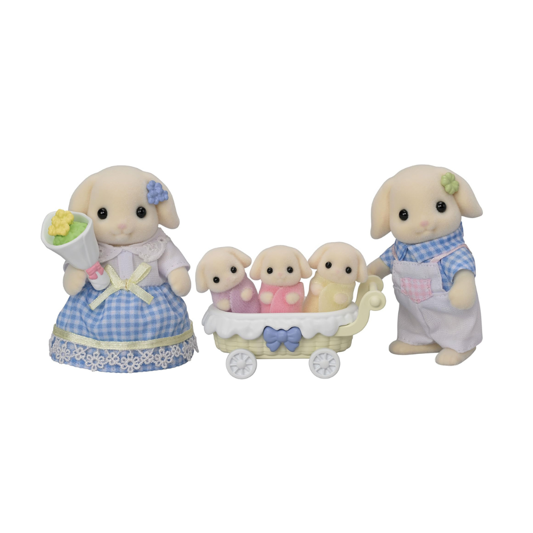 Sylvanian Families - Flora Rabbit Family